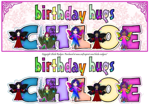 FAIRY NAMES - CHLOE