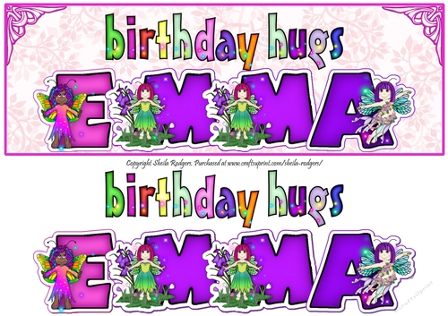 FAIRY NAMES - EMMA