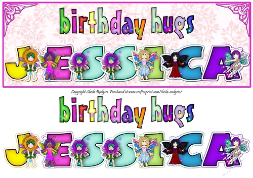 FAIRY NAMES - JESSICA