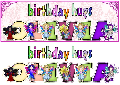 FAIRY NAMES - OLIVIA
