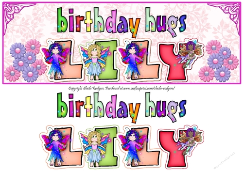 FAIRY NAMES - LILY
