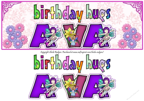 FAIRY NAMES - AVA