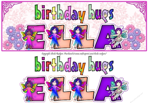 FAIRY NAMES - ELLA