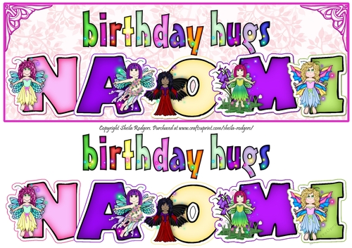 FAIRY NAMES - NAOMI