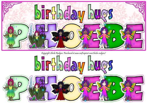 FAIRY NAMES - PHOEBE