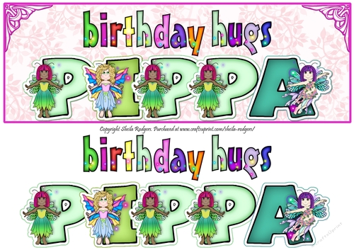 FAIRY NAMES - PIPPA