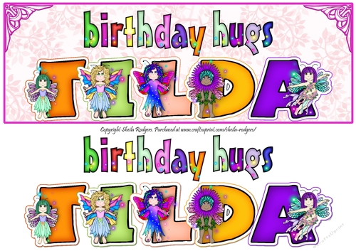 FAIRY NAMES - TILDA