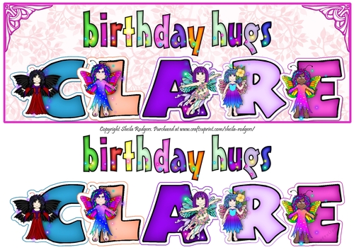 FAIRY NAMES - CLARE