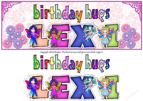 FAIRY NAMES - LEXI