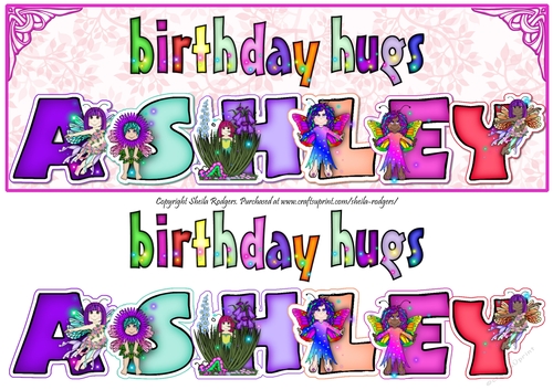FAIRY NAMES - ASHLEY
