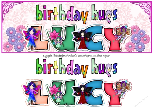 FAIRY NAMES - LUCY