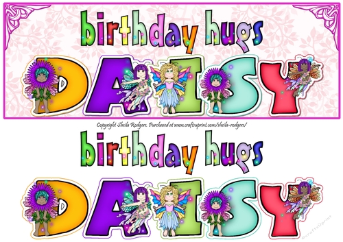 FAIRY NAMES - DAISY