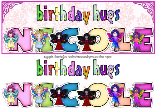FAIRY NAMES - NICOLE