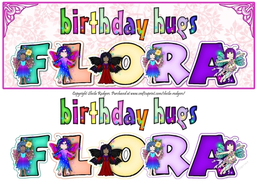 FAIRY NAMES - FLORA