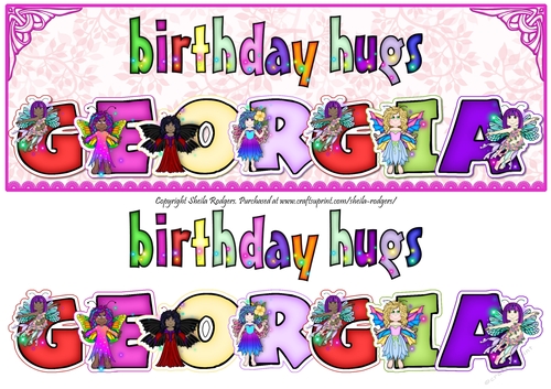 FAIRY NAMES - GEORGIA