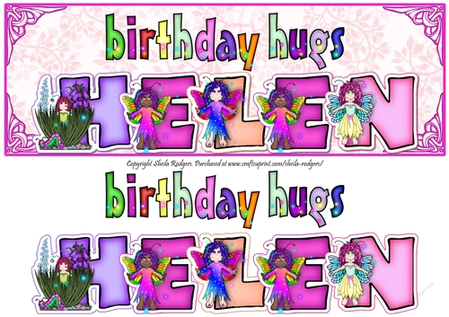 FAIRY NAMES - HELEN