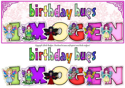 FAIRY NAMES - IMOGEN