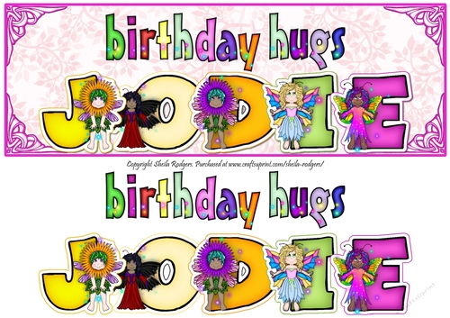 FAIRY NAMES - JODIE