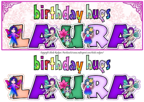 FAIRY NAMES - LAURA