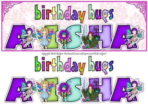 FAIRY NAMES - AISHA