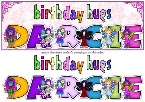 FAIRY NAMES - DARCIE