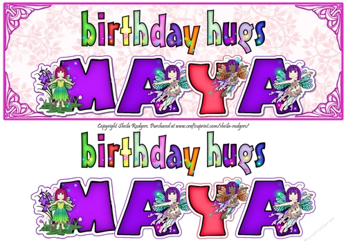 FAIRY NAMES - MAYA