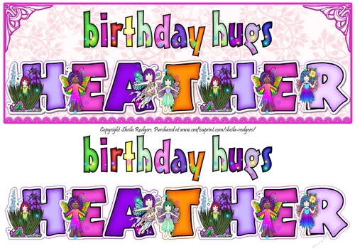 FAIRY NAMES - HEATHER