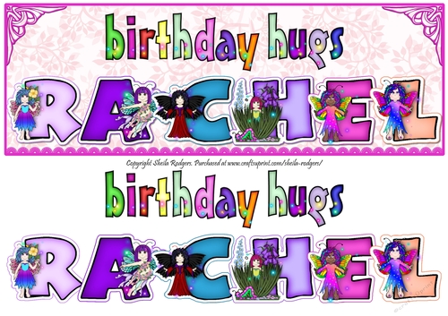 FAIRY NAMES - RACHEL