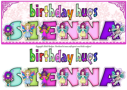 FAIRY NAMES - SIENNA