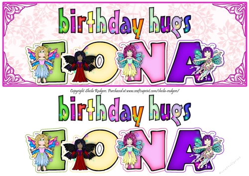 FAIRY NAMES - IONA