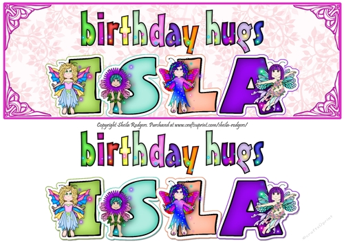 FAIRY NAMES - ISLA