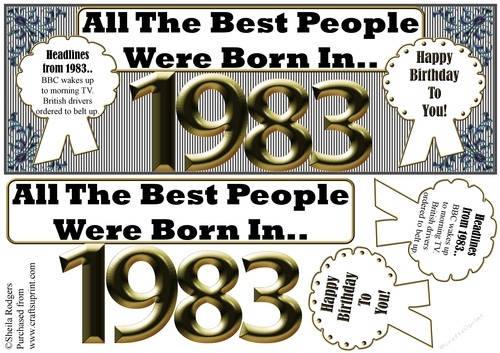 BORN IN 1983
