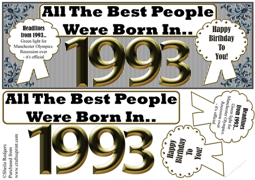 BORN IN 1993