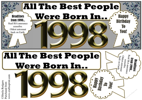 BORN IN 1998