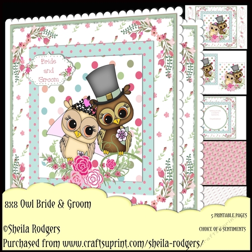 OWL BRIDE AND GROOM
