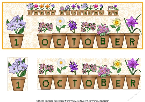DAY OF THE YEAR BIRTHDAY FEMALE - OCTOBER 1