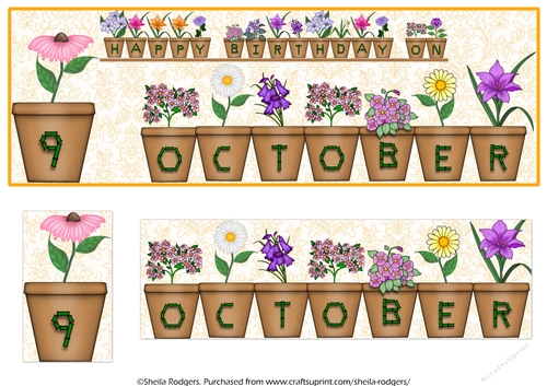 DAY OF THE YEAR BIRTHDAY FEMALE - OCTOBER 9