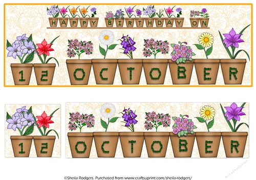 DAY OF THE YEAR BIRTHDAY FEMALE - OCTOBER 12