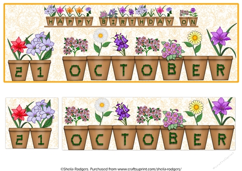 DAY OF THE YEAR BIRTHDAY FEMALE - OCTOBER 21