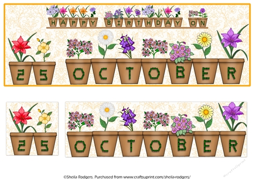 DAY OF THE YEAR BIRTHDAY FEMALE - OCTOBER 25