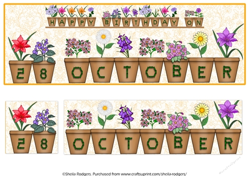 DAY OF THE YEAR BIRTHDAY FEMALE - OCTOBER 28