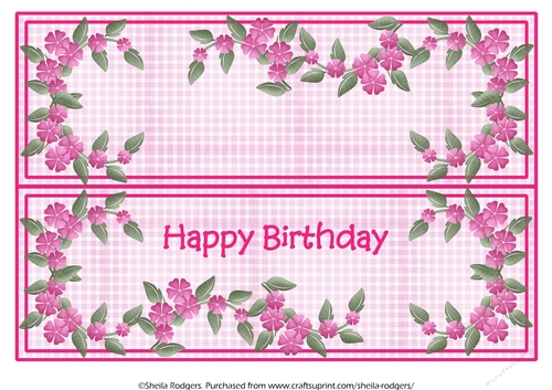 DAY OF THE YEAR FEMALE - MAY INSERT