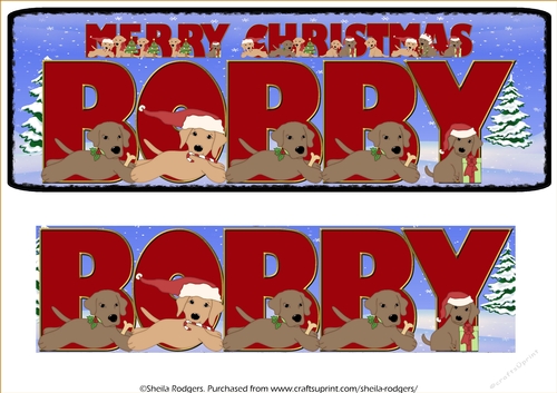 CHRISTMAS LABS - BOBBY