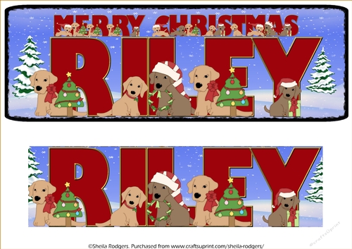 CHRISTMAS LABS - RILEY