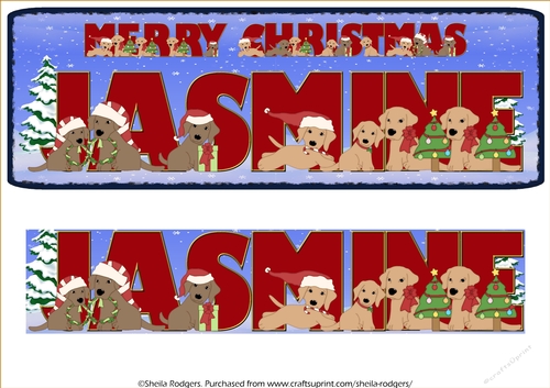 CHRISTMAS LABS - JASMINE