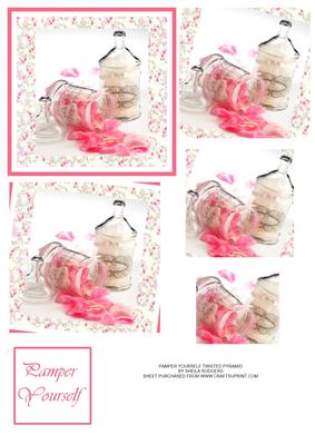 Pamper Yourself Twisted Pyramid