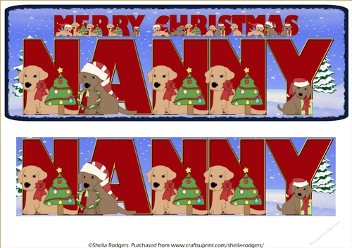 CHRISTMAS LABS - NANNY