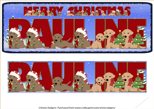 CHRISTMAS LABS - PAULINE