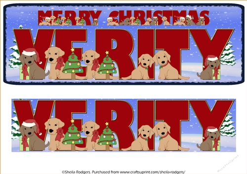 CHRISTMAS LABS - VERITY