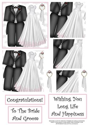 Wedding Outfits Twisted Pyramid